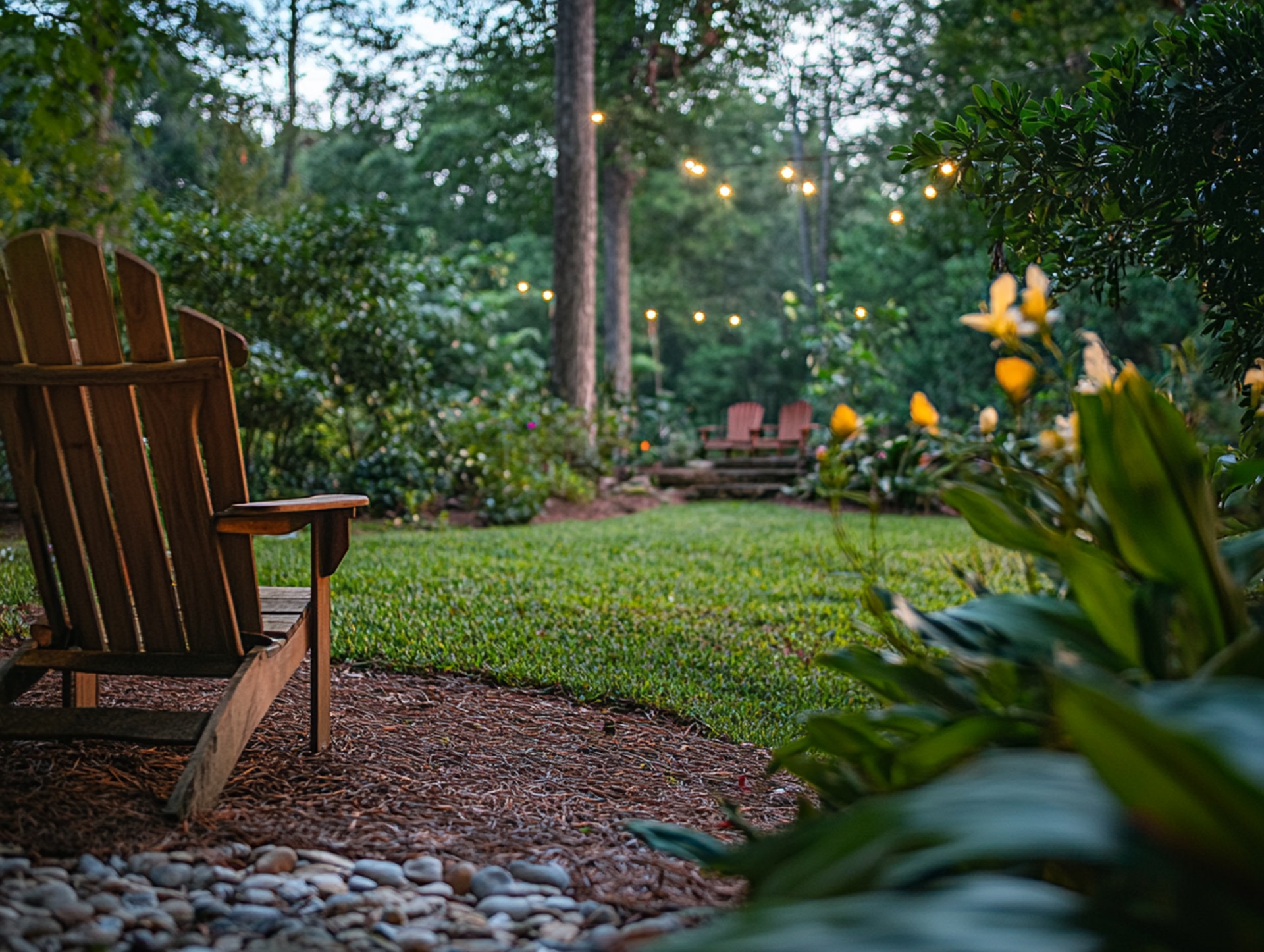 Outdoor space for the New Year