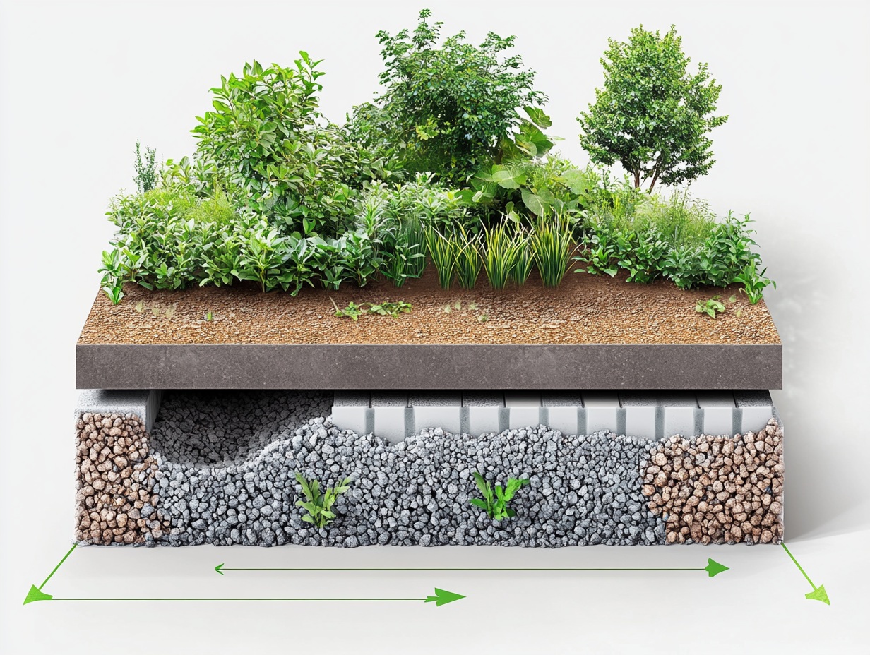 permeable paver system