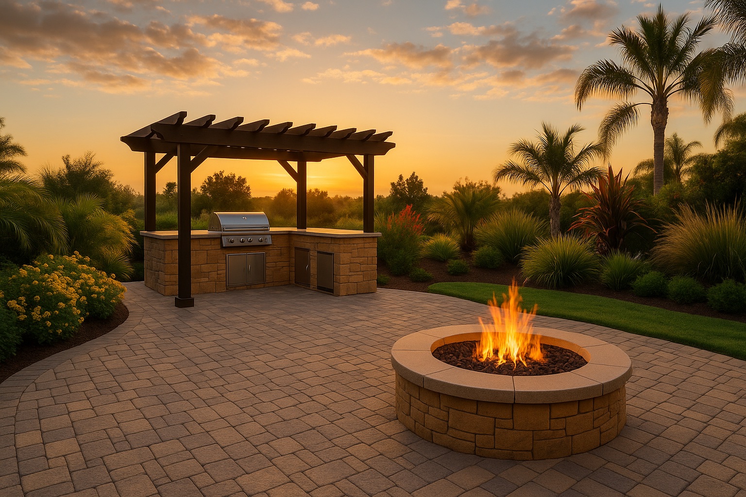 Coastal Patio Retreat