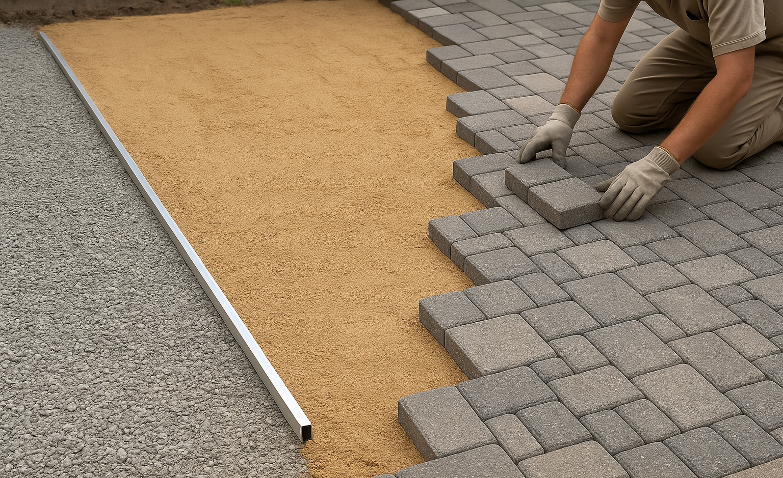 Paver Patio Installation Process