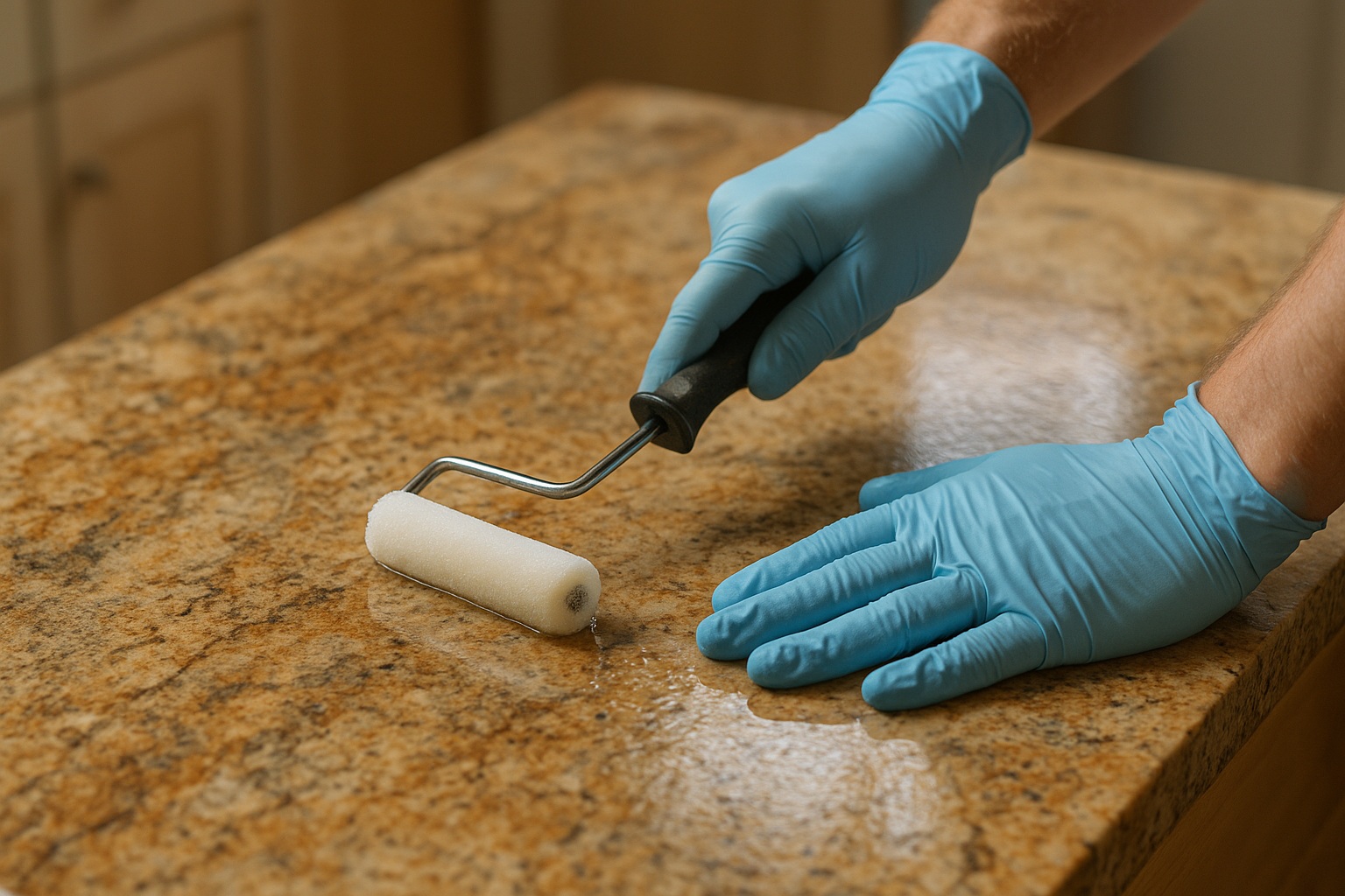 Sealing Stone Countertop