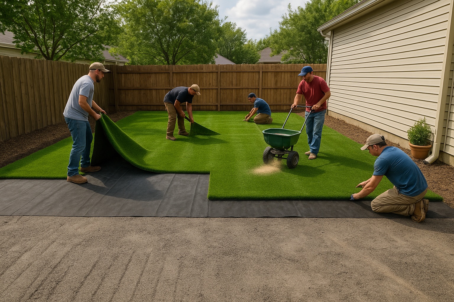 Synthetic Turf Installation