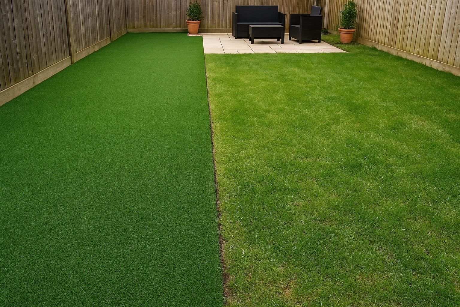 Turf vs Grass