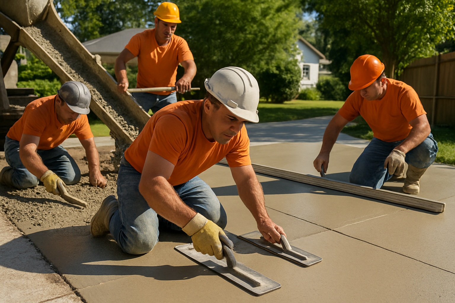 Concrete Driveway Installation