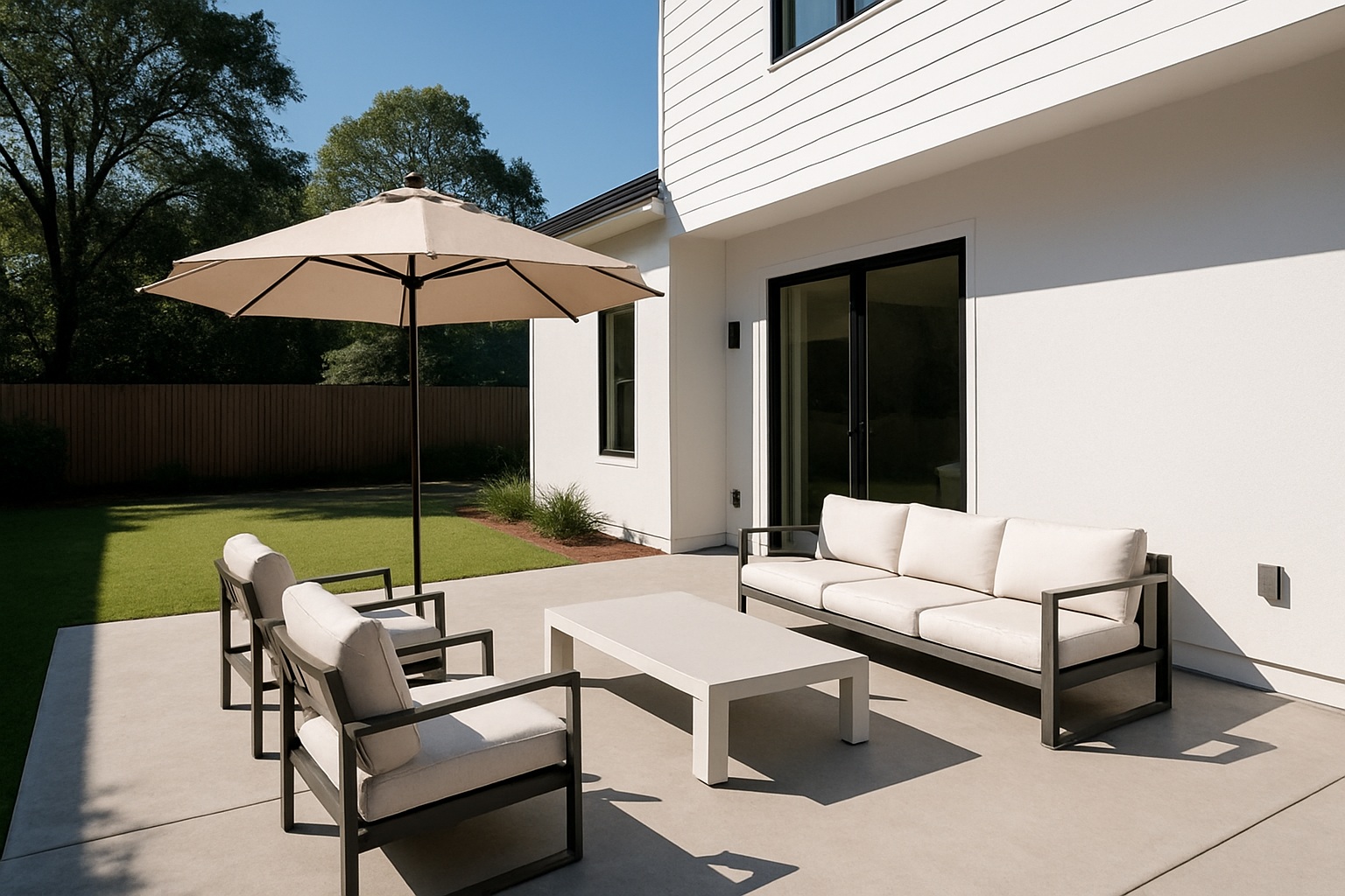 Minimalist Patio Design