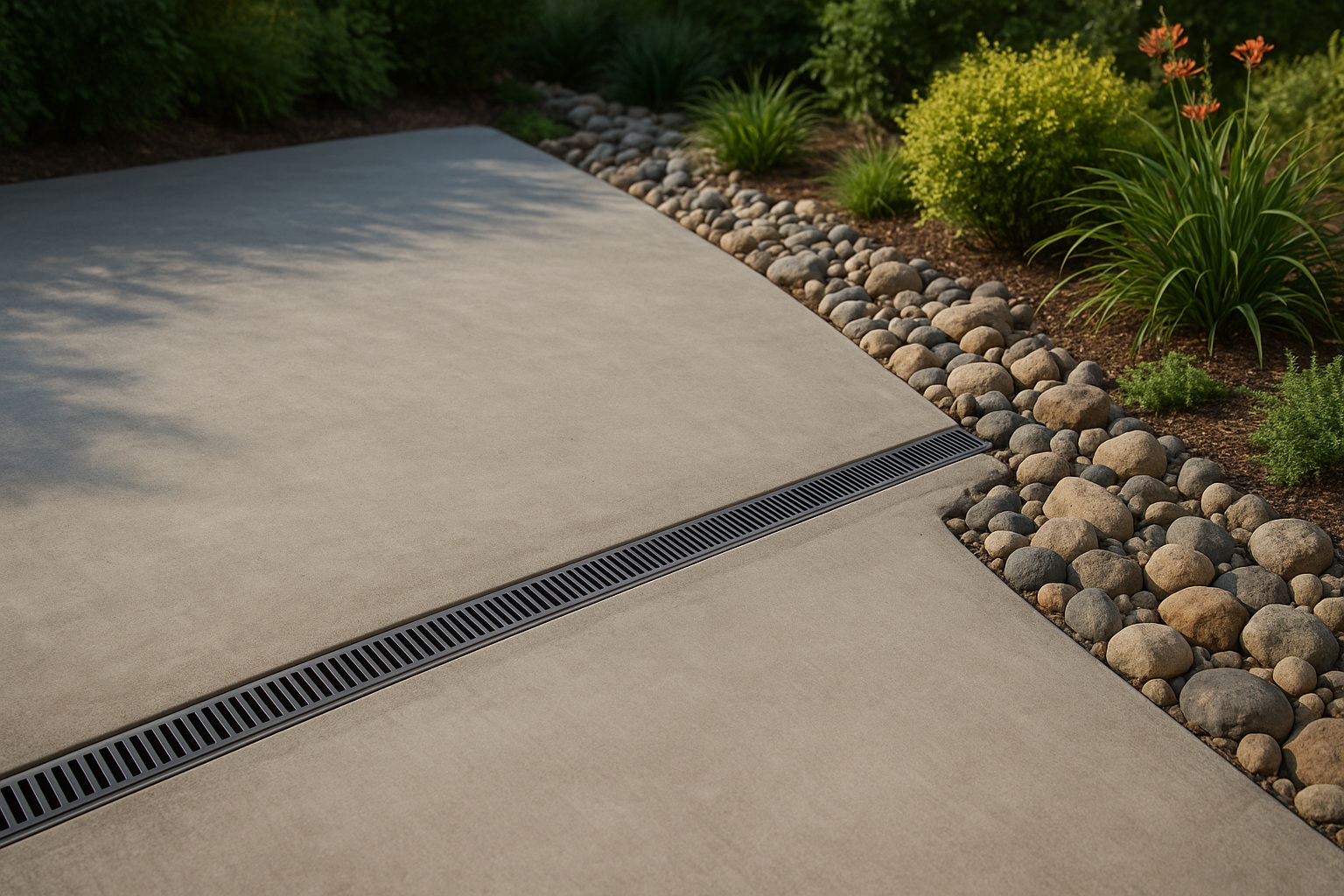 Patio Drainage Design