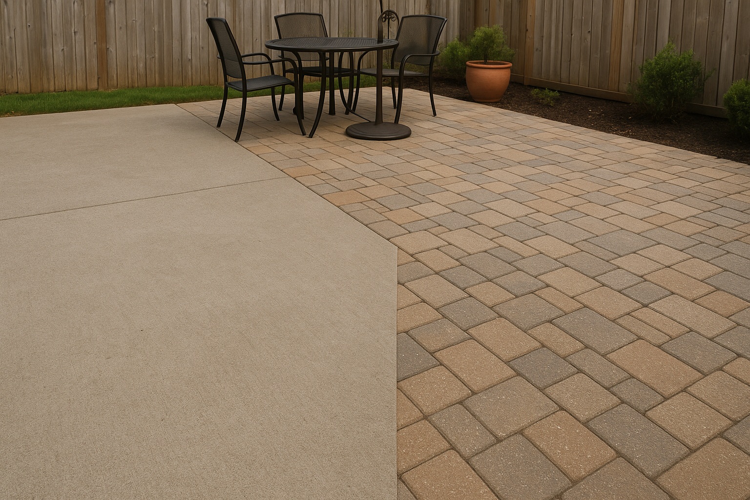 Patio Surface Comparison