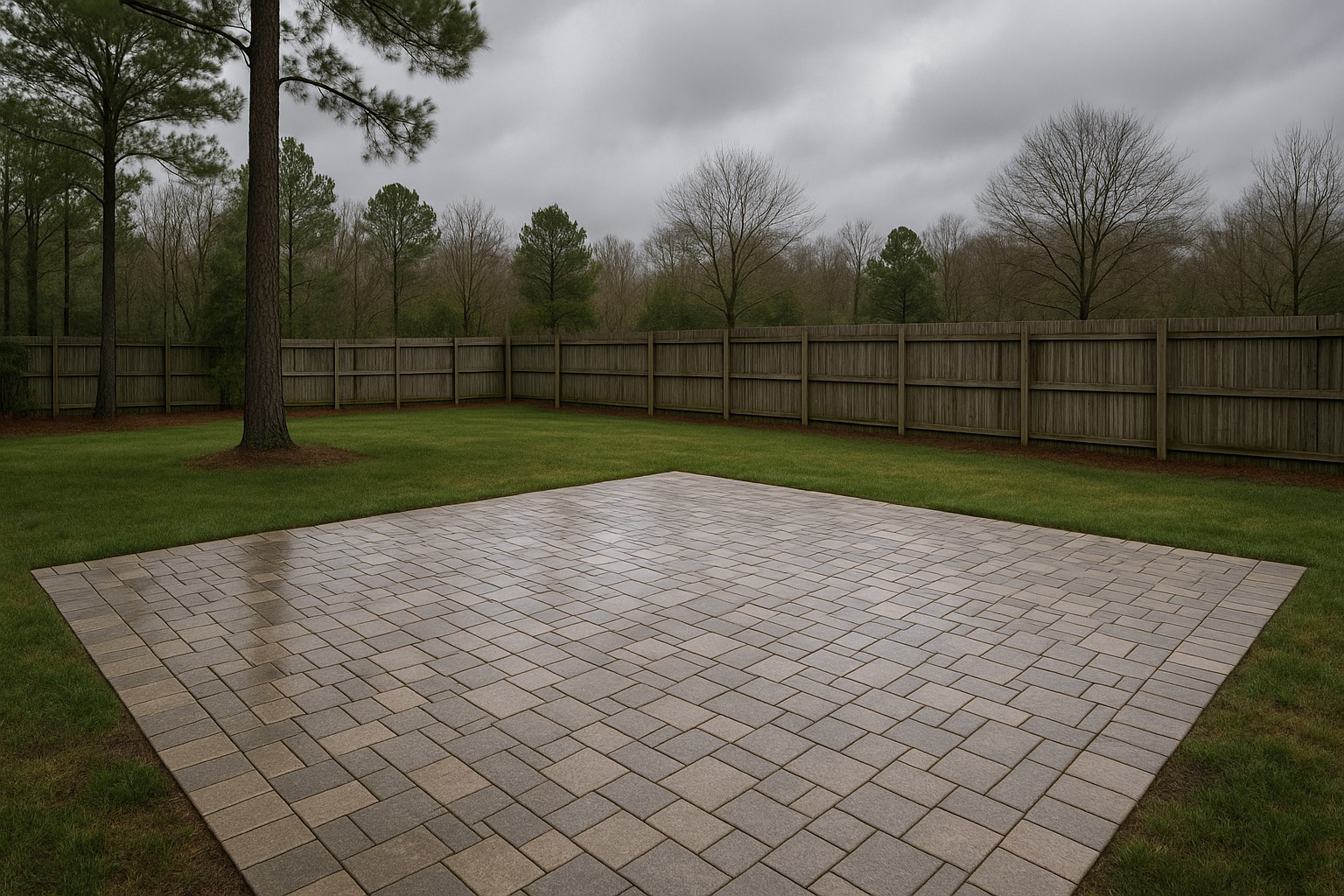 Post-Storm Patio Calm