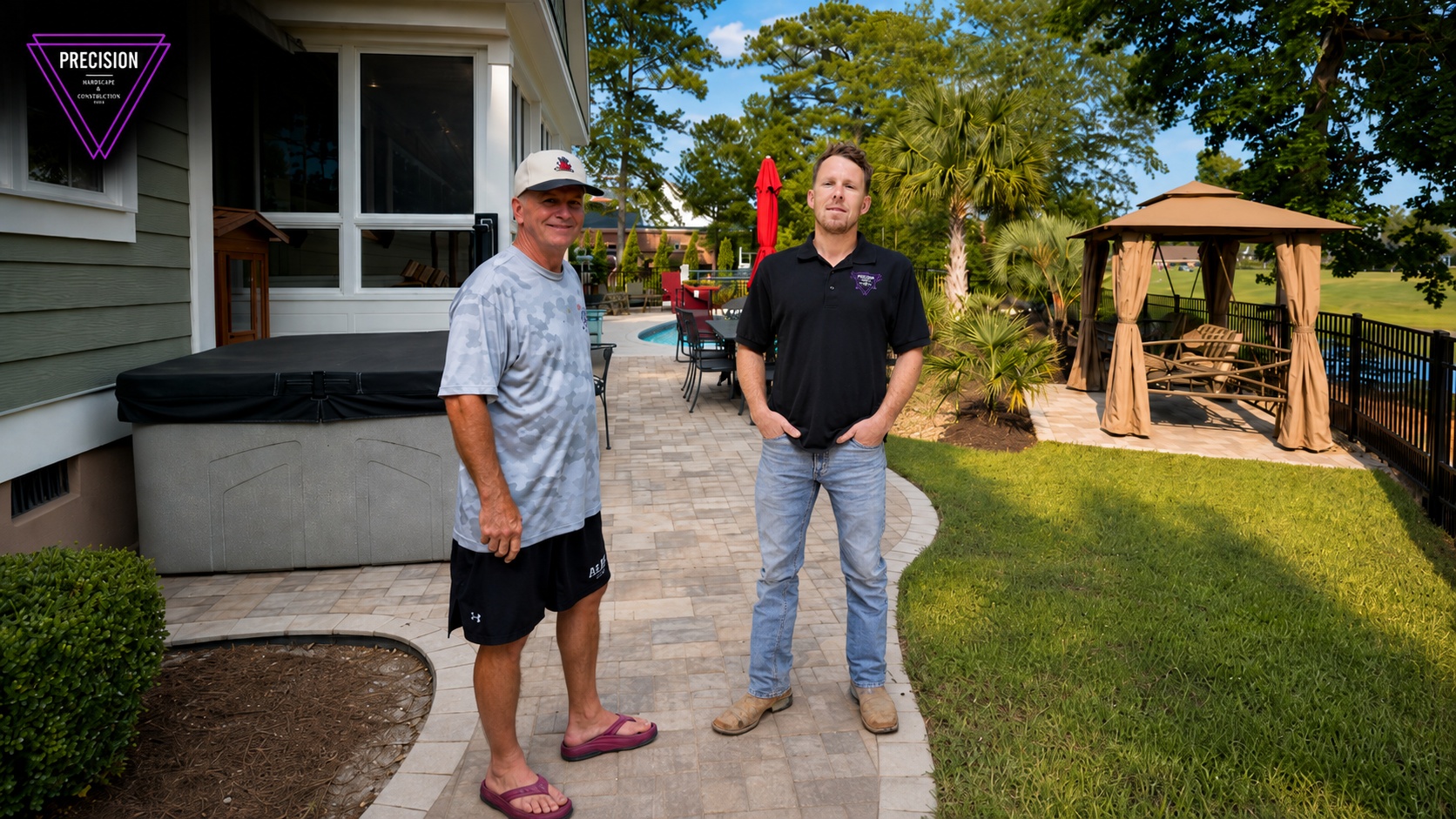 Complete backyard transformation